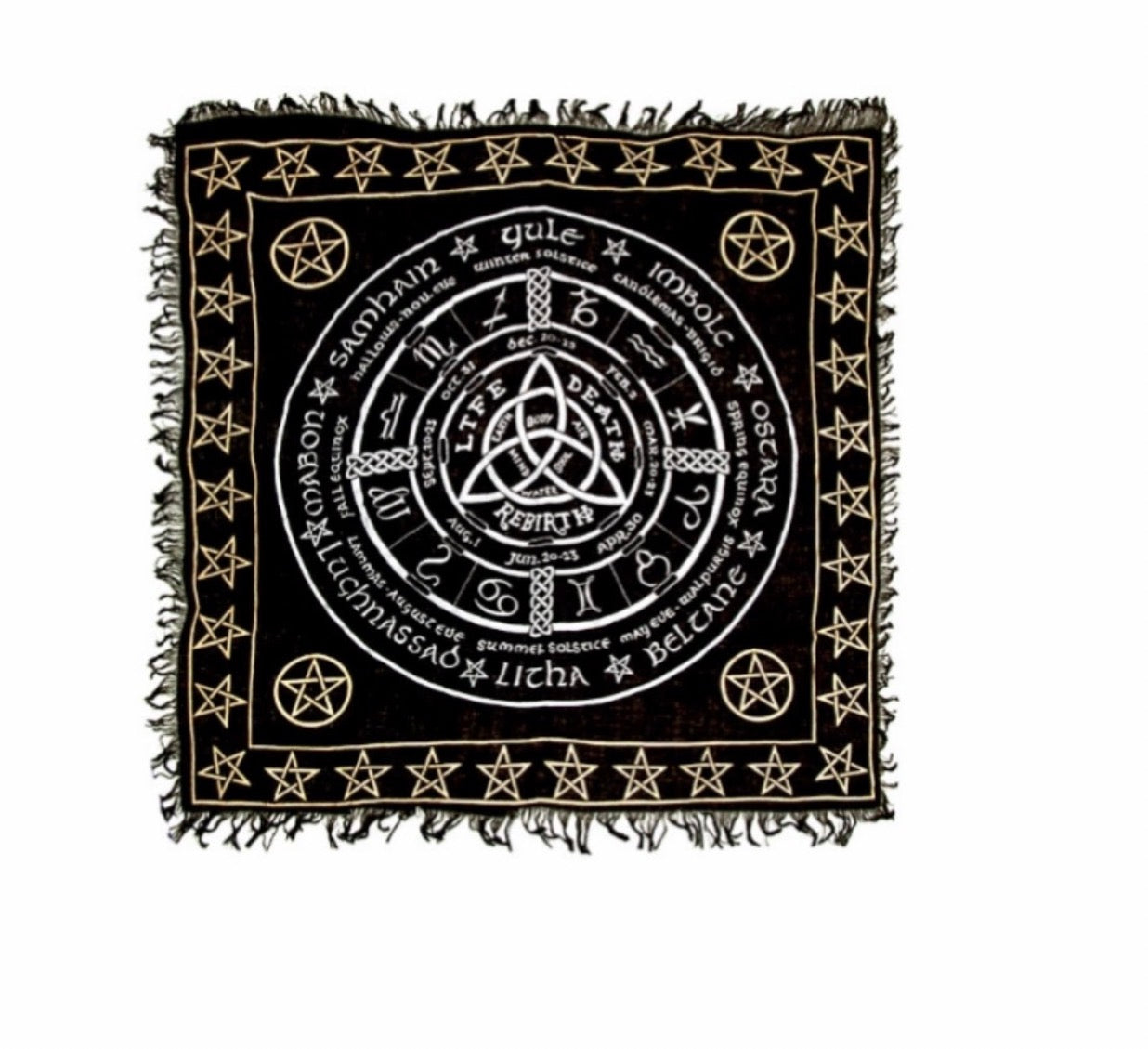 Triquetra Altar Cloth