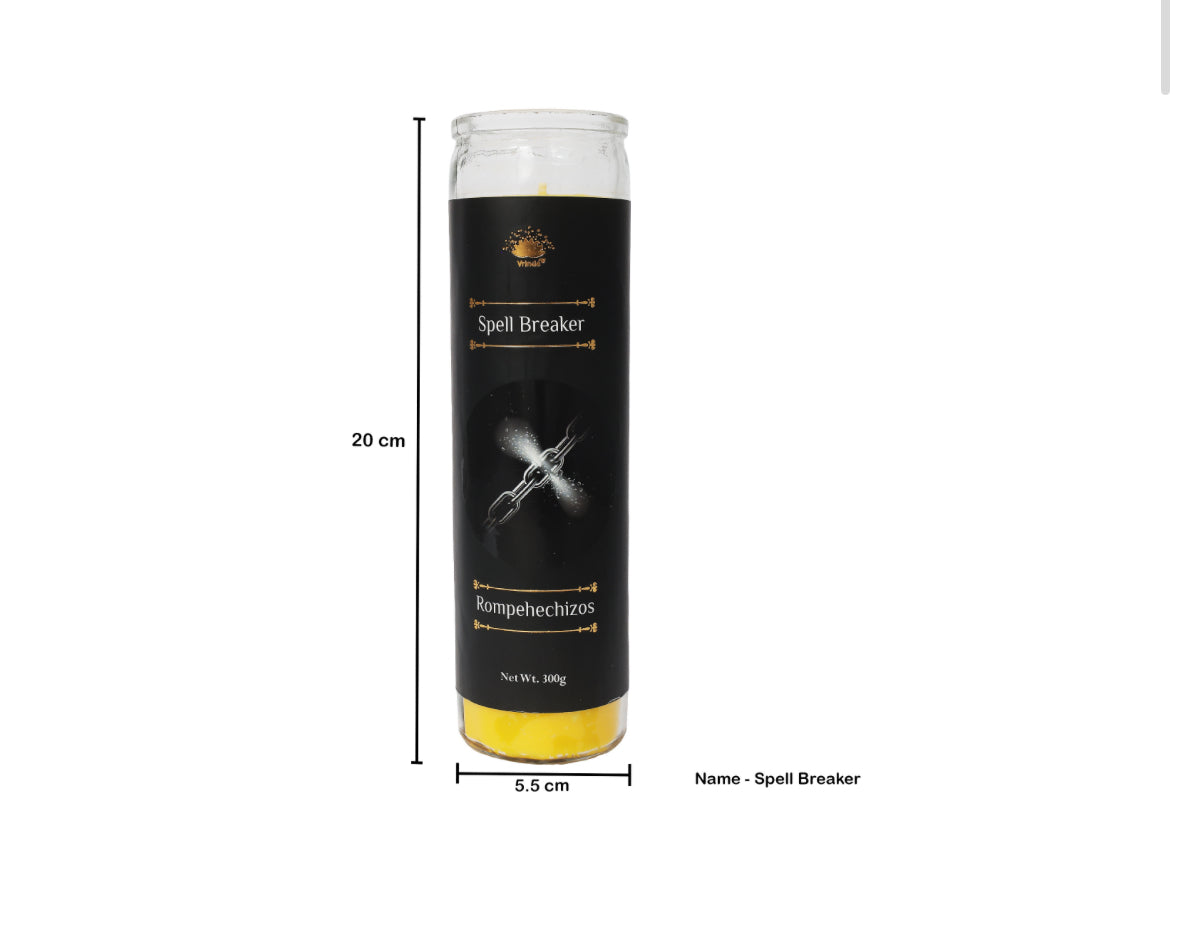 Spell breaker ritual candle