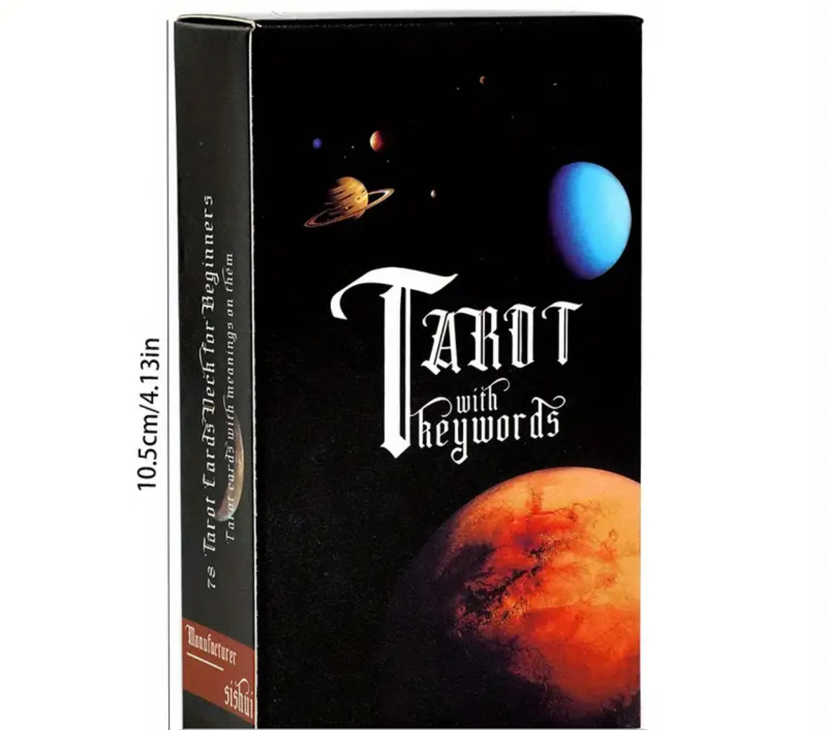 Tarot cards with meanings on them