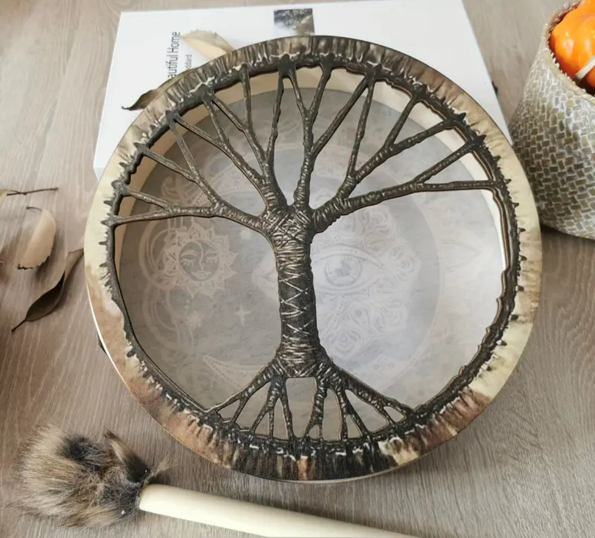 Shaman drum w/Drum stick