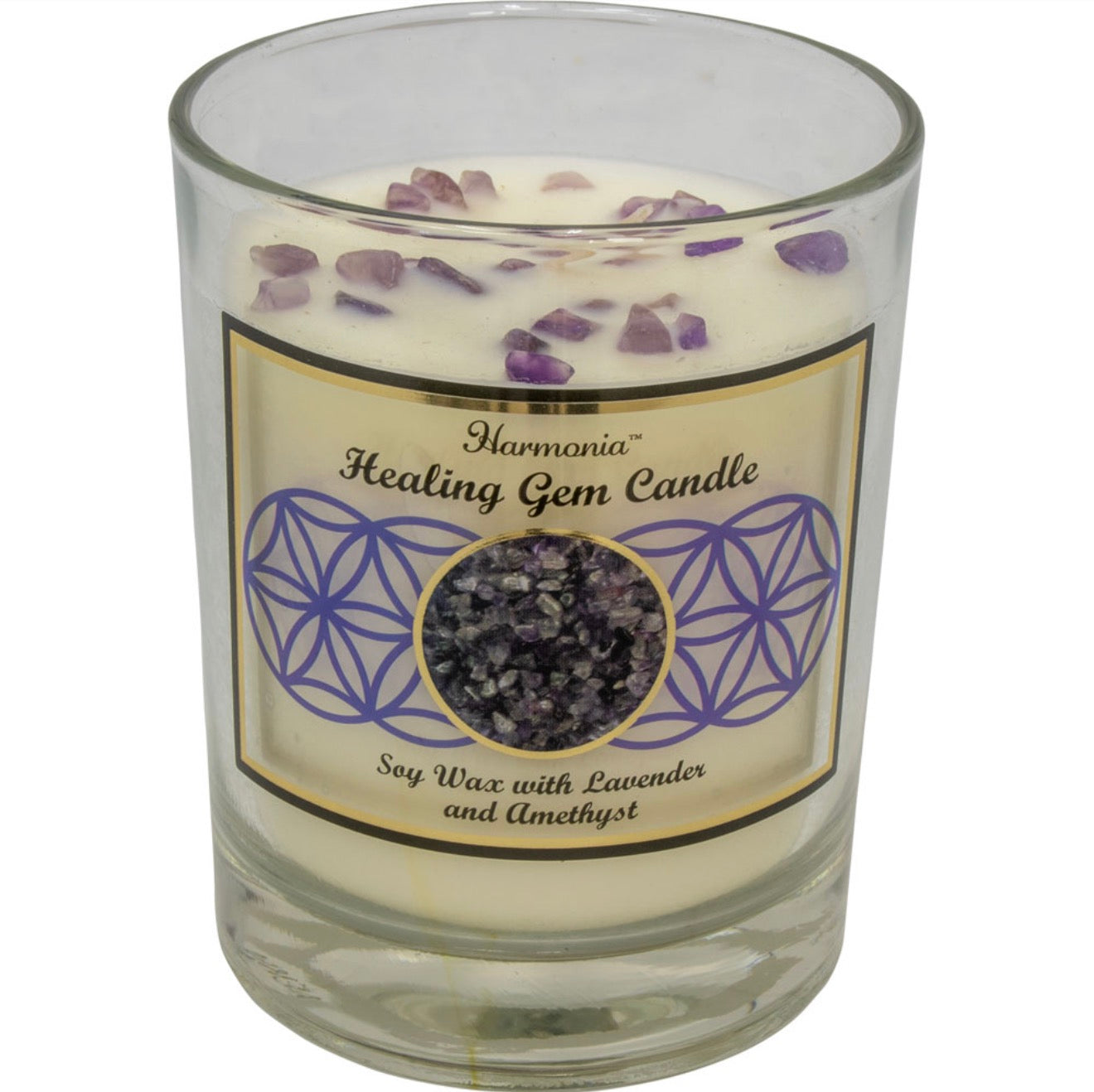 Amethyst Healing Candle