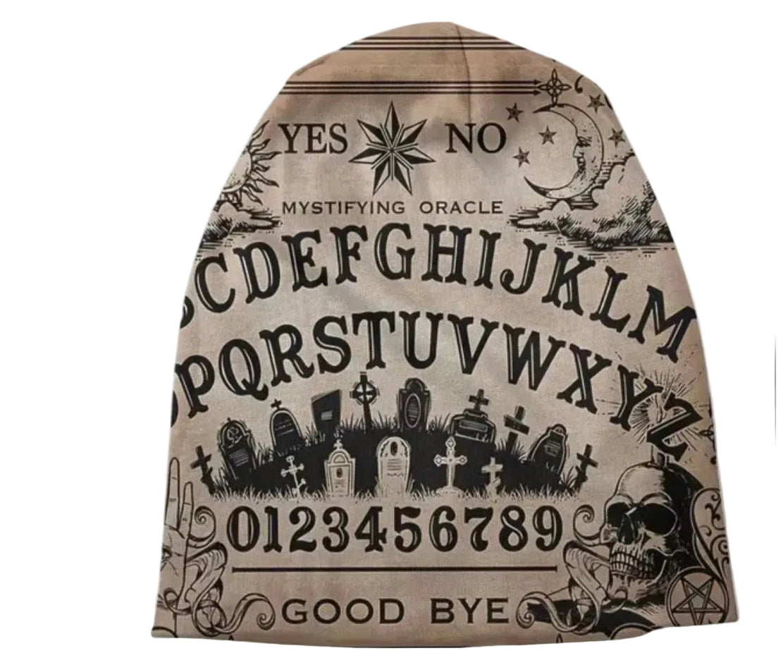 Men Ouija Board Beanie Hat