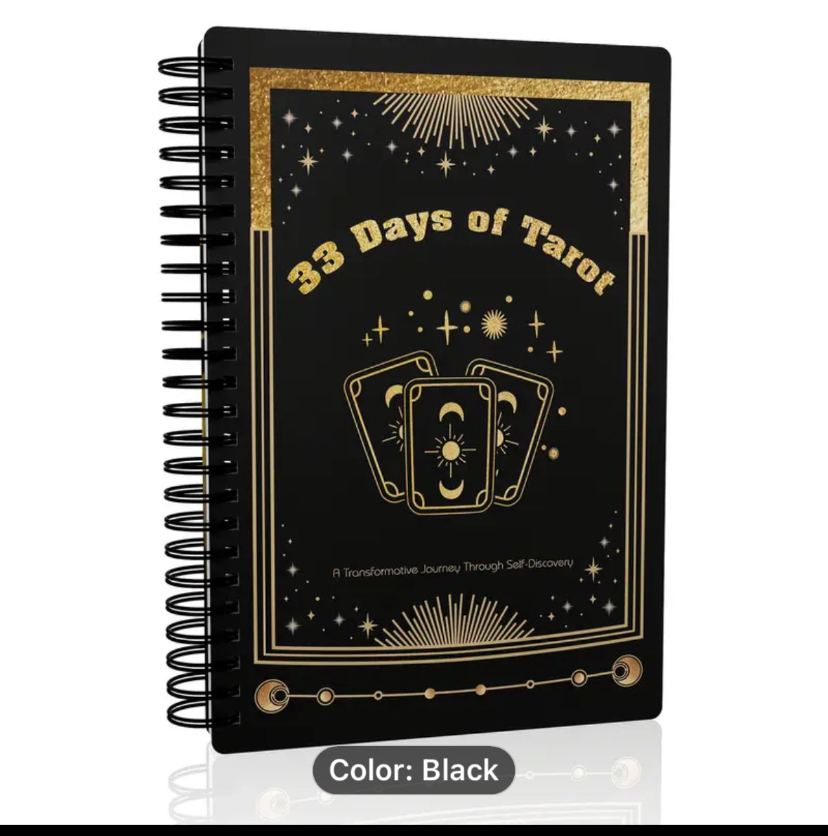33 days of tarot journal/book