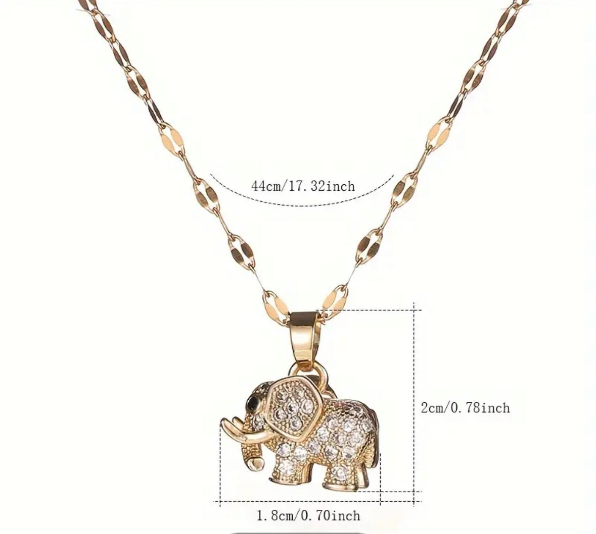 Elephant necklace