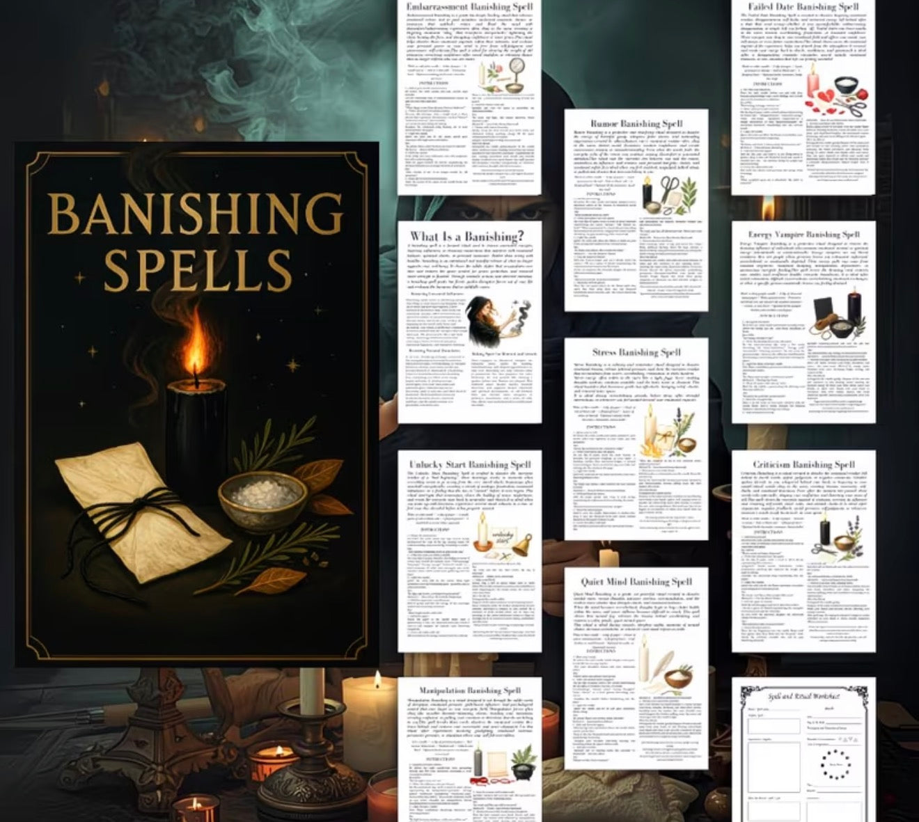 Banishing spells book