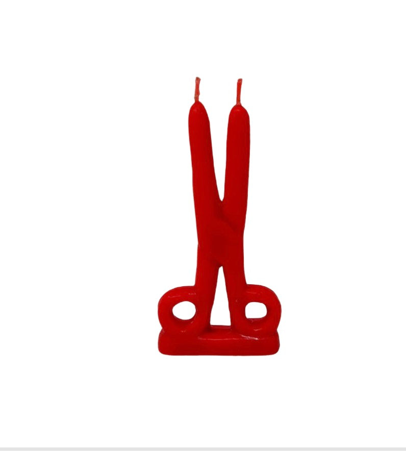 Scissors Candle