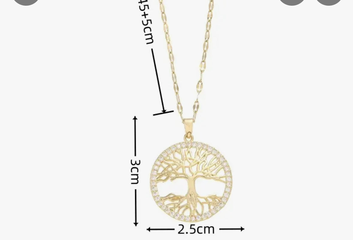 Tree of life necklace