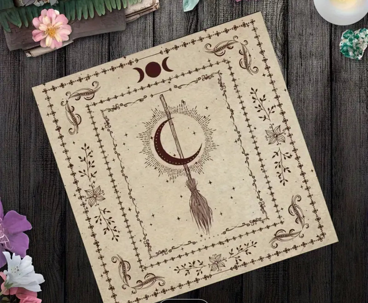 Tarot altar cloth