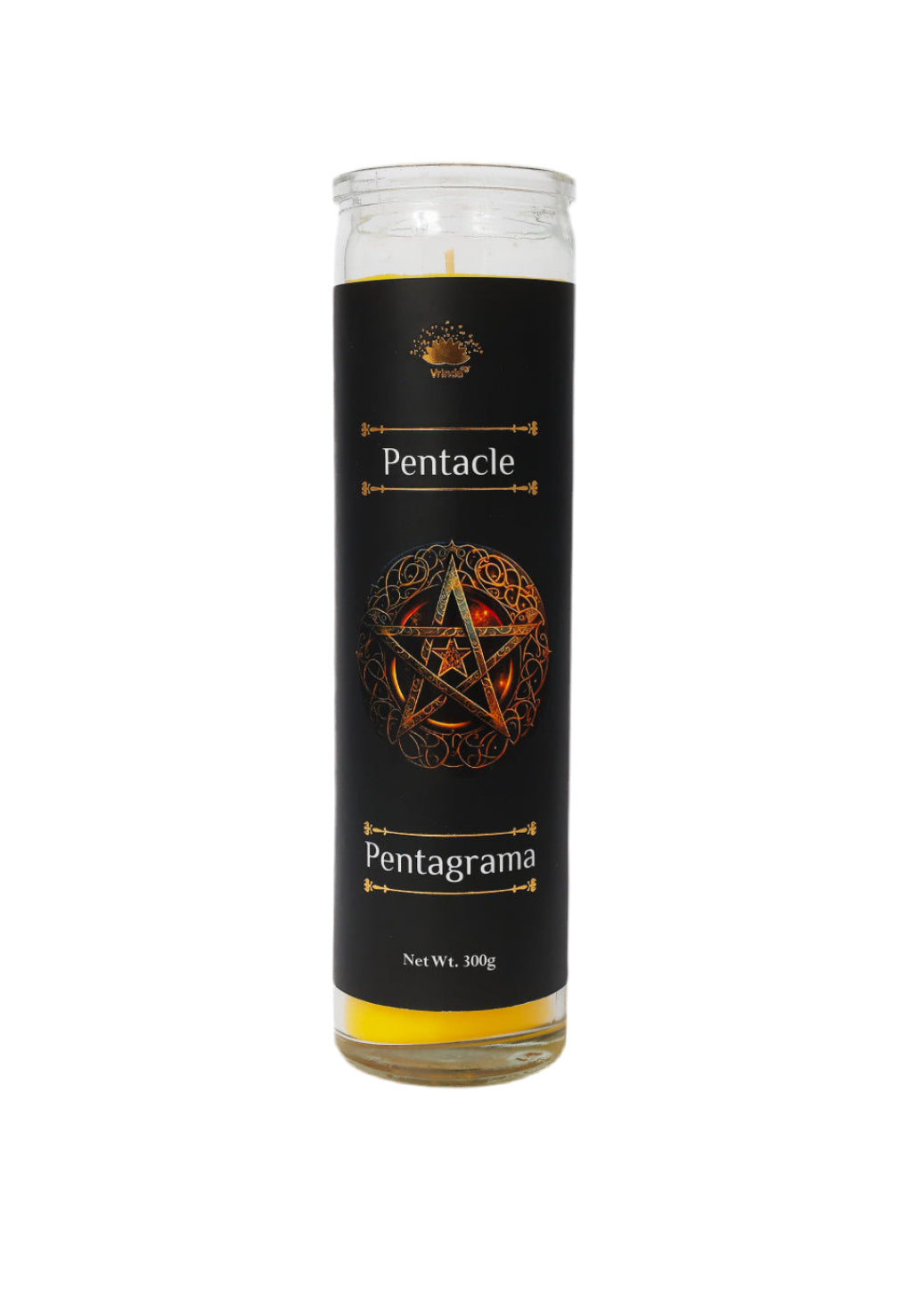Pentacle candle