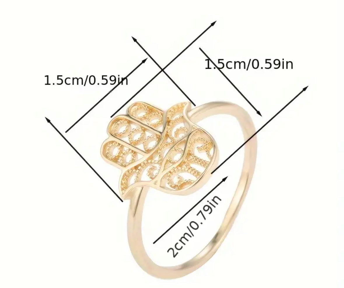 Hamsa ring