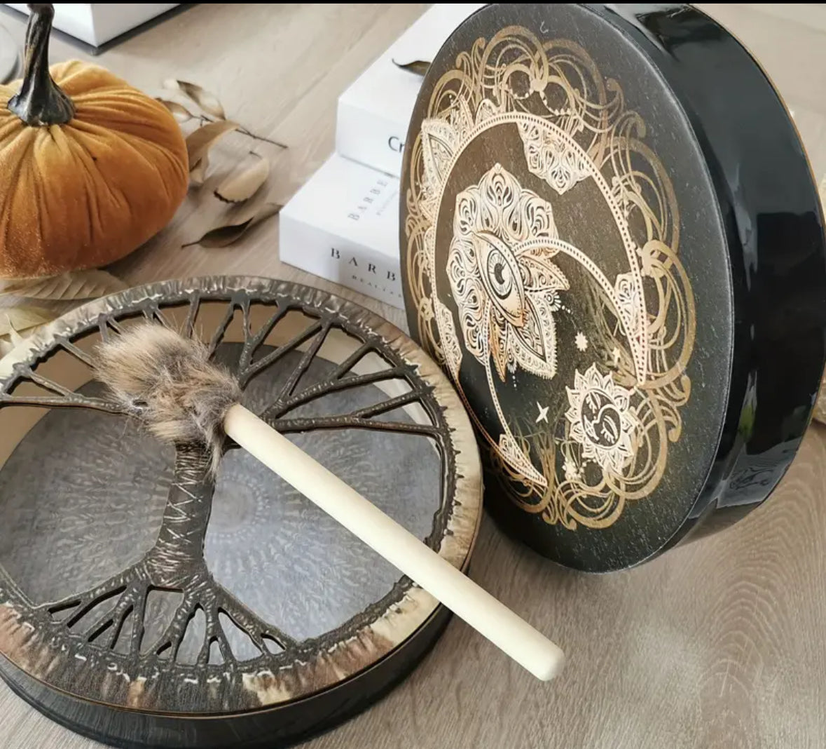 Shaman drum w/Drum stick