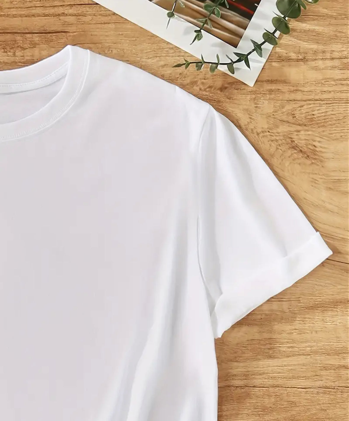 Casual white Bible print T-Shirt