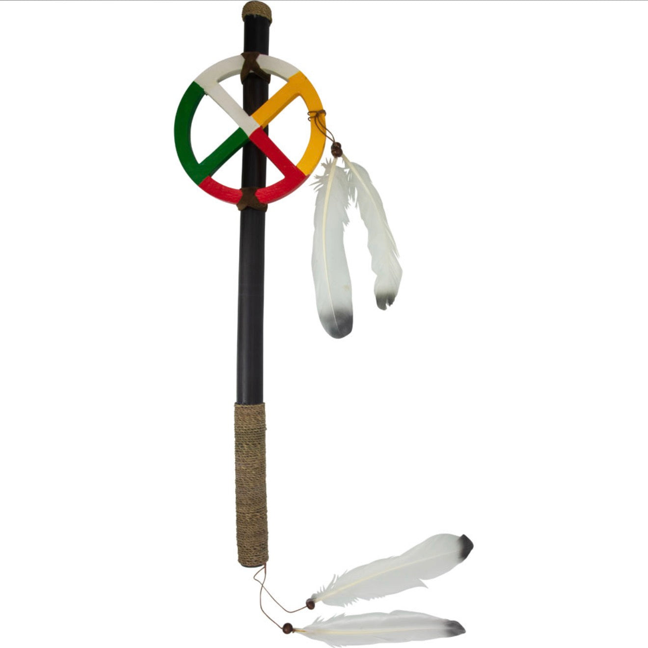 Medicine Wheel Ceremonial Stick