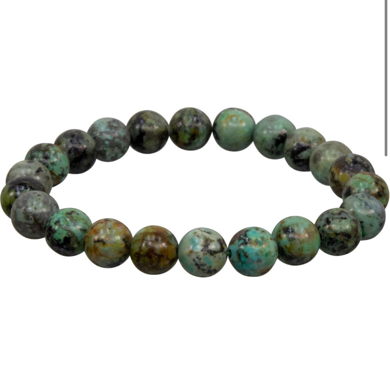African turquoise bracelet
