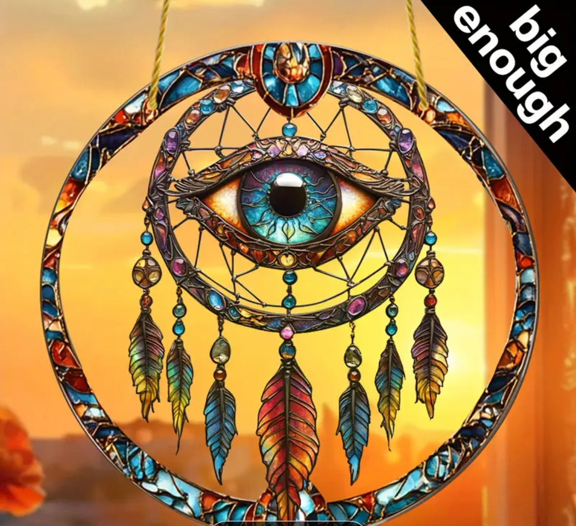 2d Acrylic Dreamcatcher