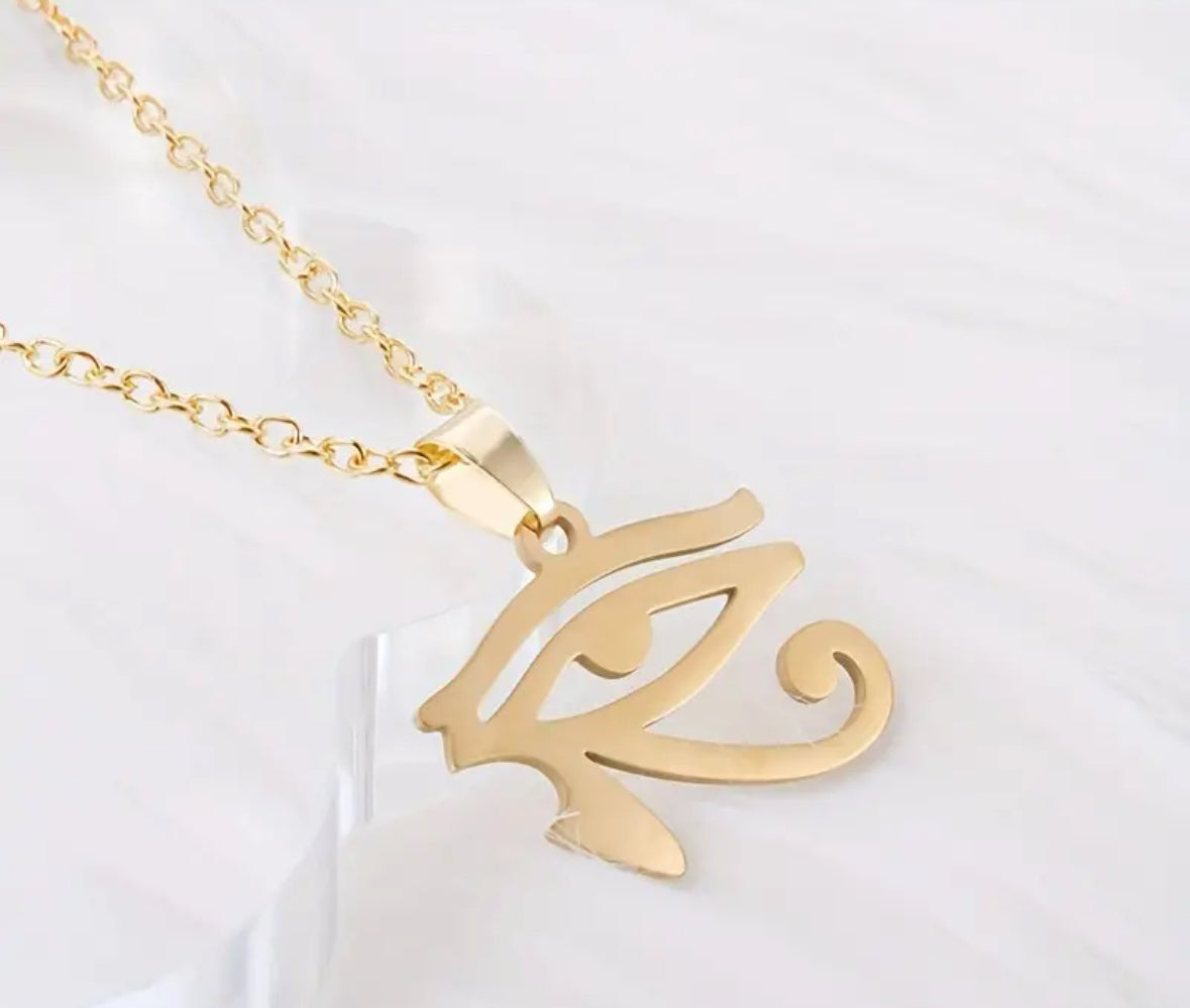 Horus eye necklace
