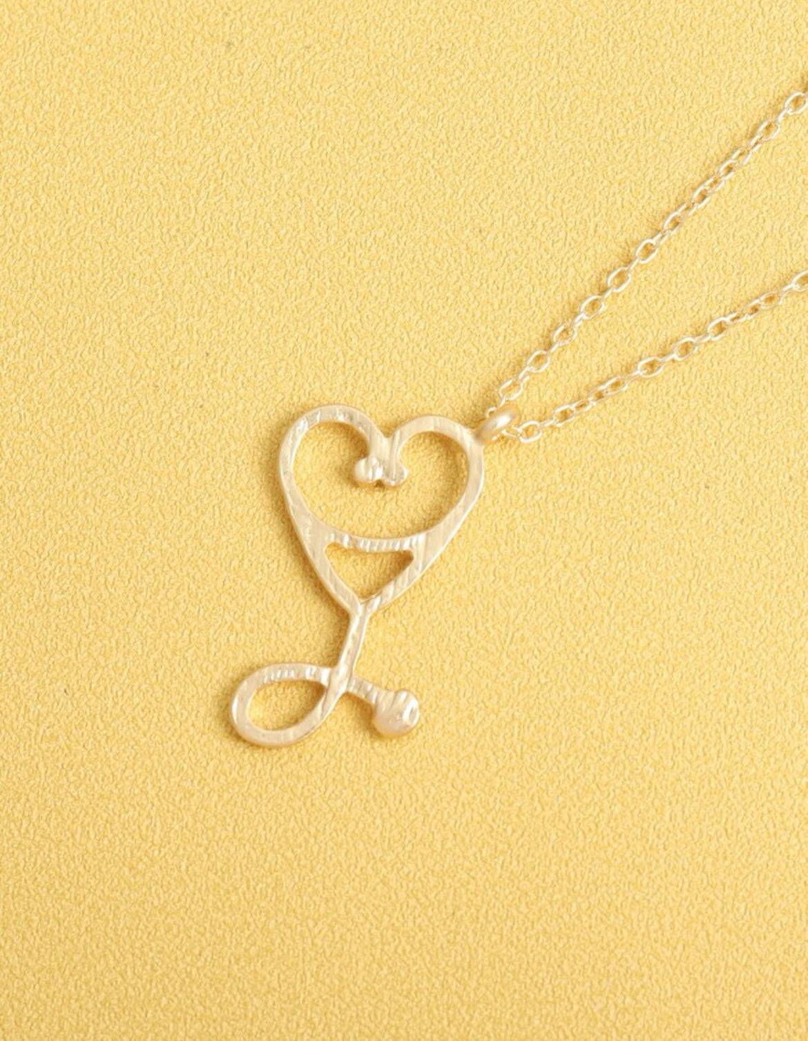 Stethoscope necklace