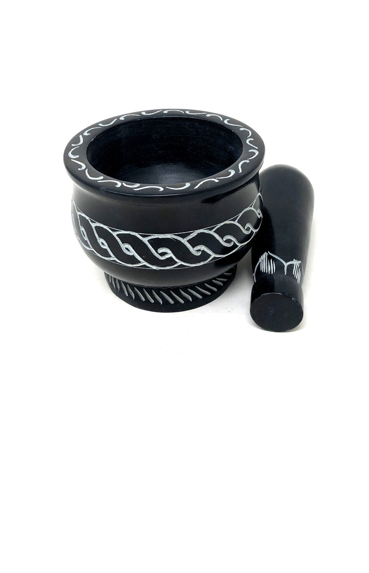 Stone Mortar and Pestle (Pentacle