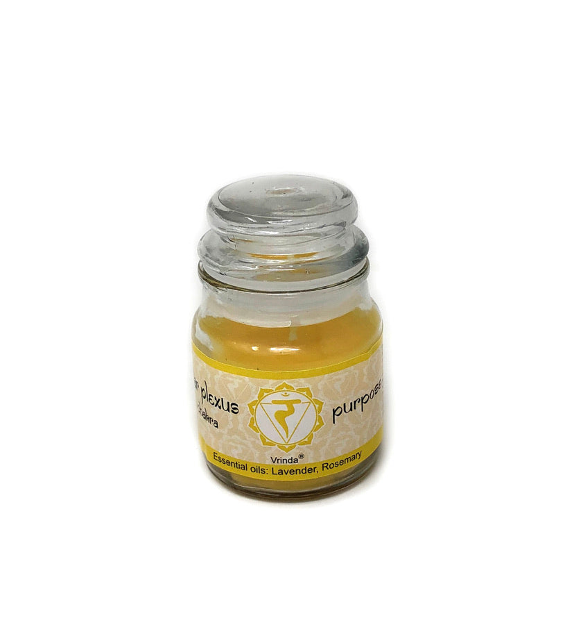 7 Chakra Jar Candles Solar Plexus Chakra Manipura