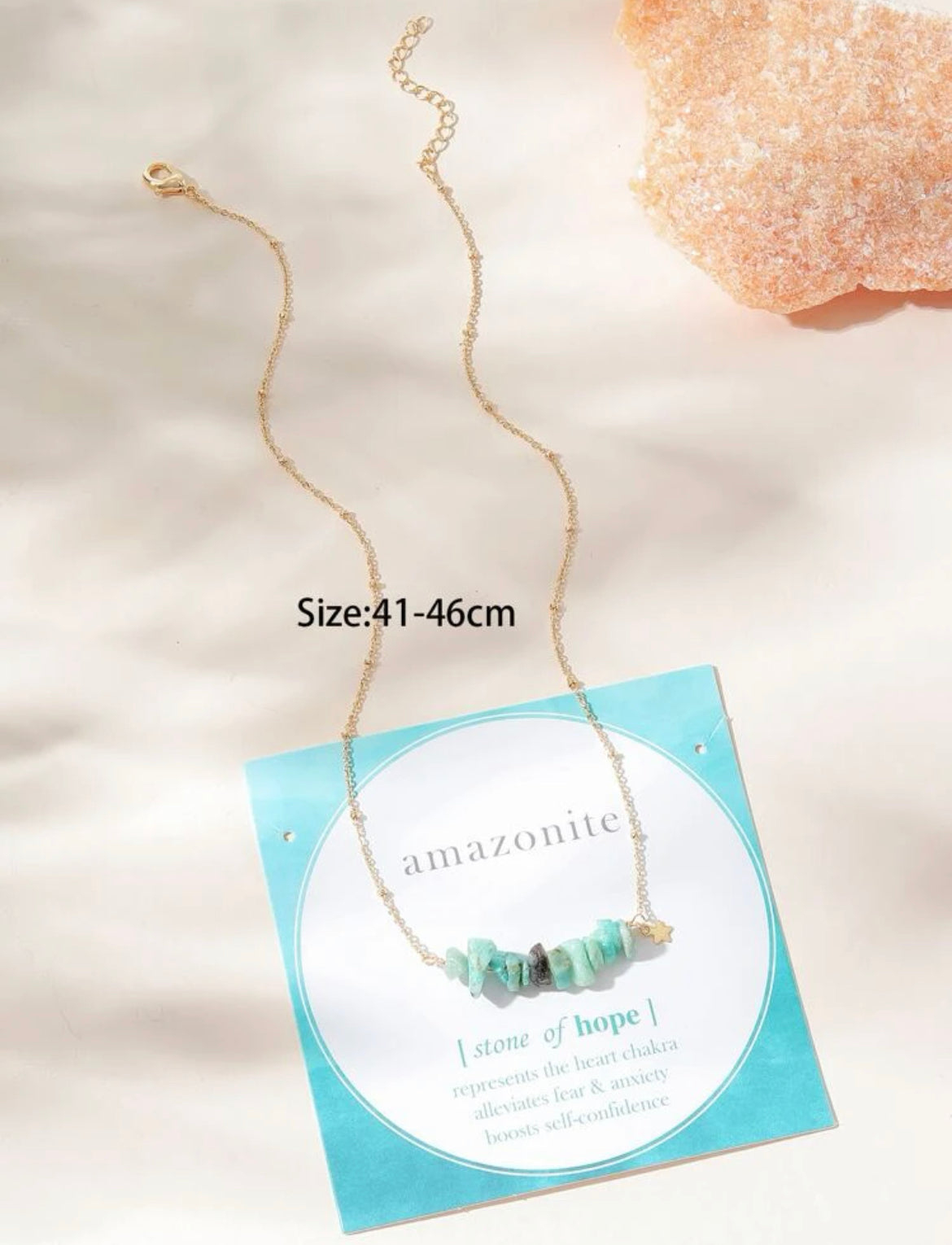 Amazonite necklace