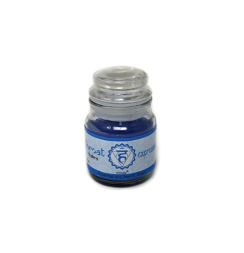 7 Chakra Jar Candle Throat Chakra