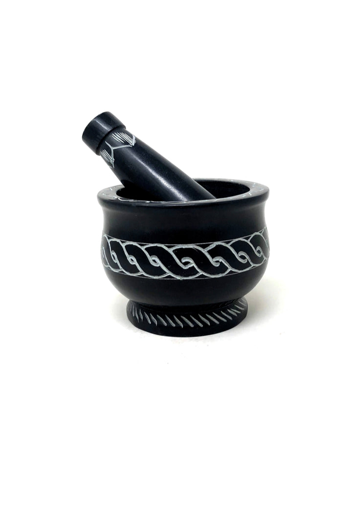 Stone Mortar and Pestle (Pentacle