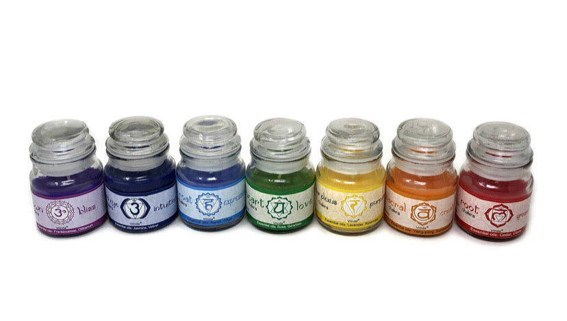 7 Chakra Jar Candle Heart Anahata