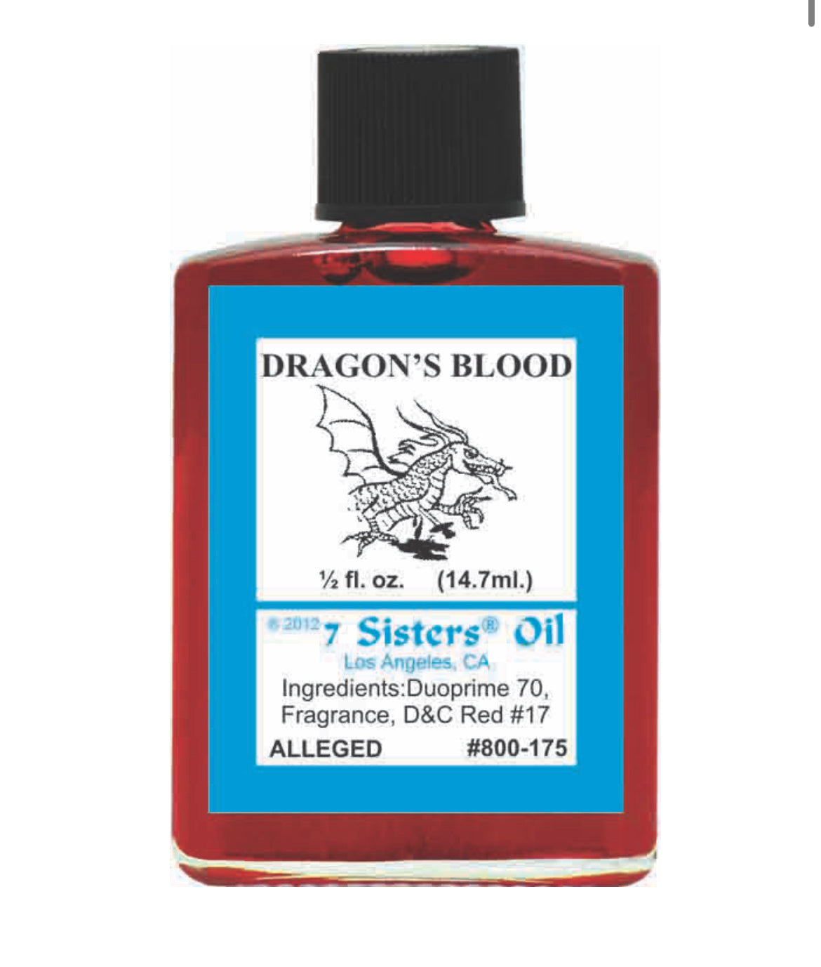 Dragon blood oil