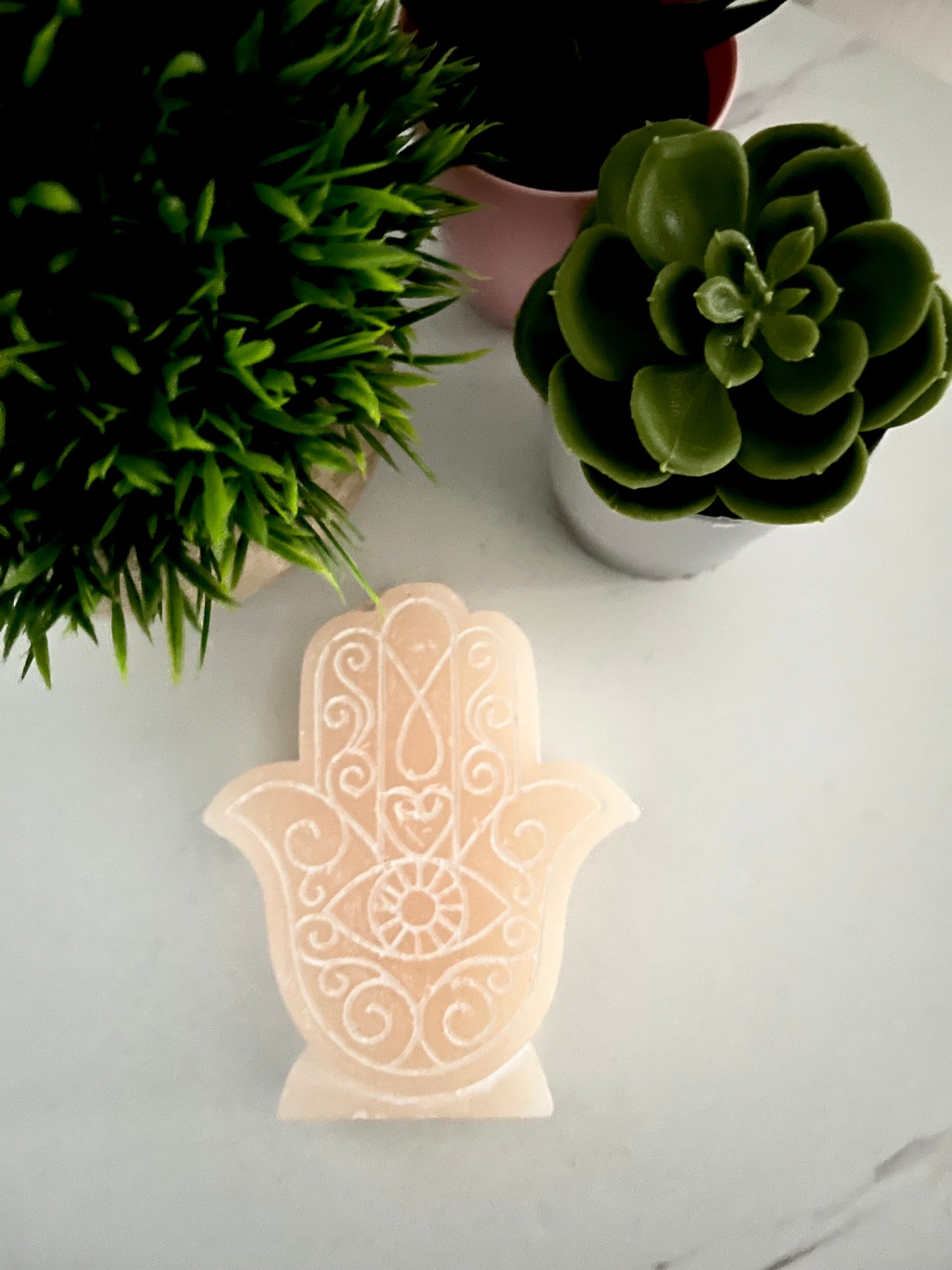 Sacred Symbol Candle - Fatima Hand