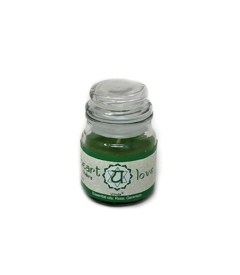 7 Chakra Jar Candle Heart Anahata