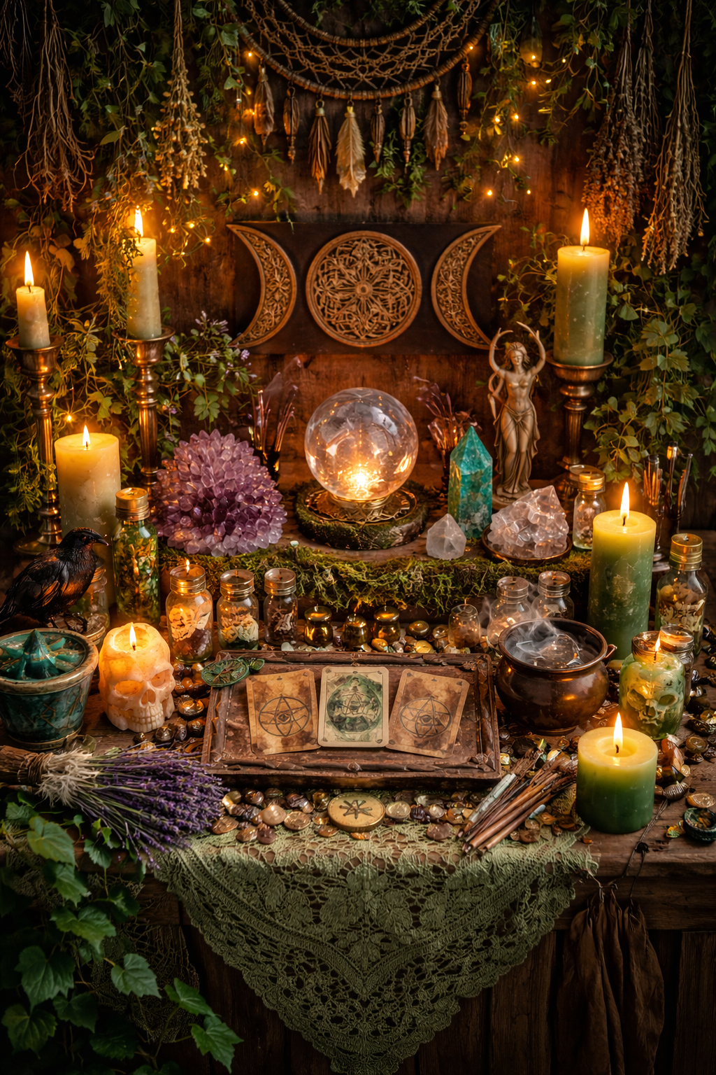 Altar and Supplies