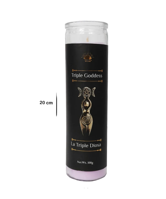Triple Goddess 7 Day candle
