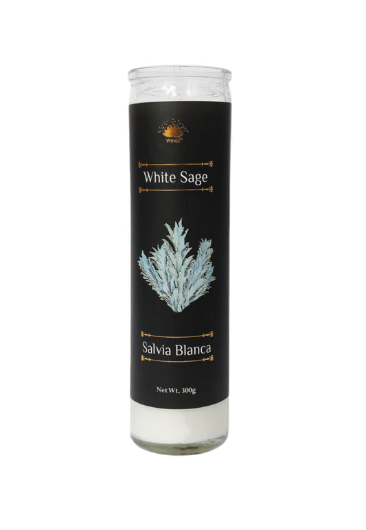 White sage candle