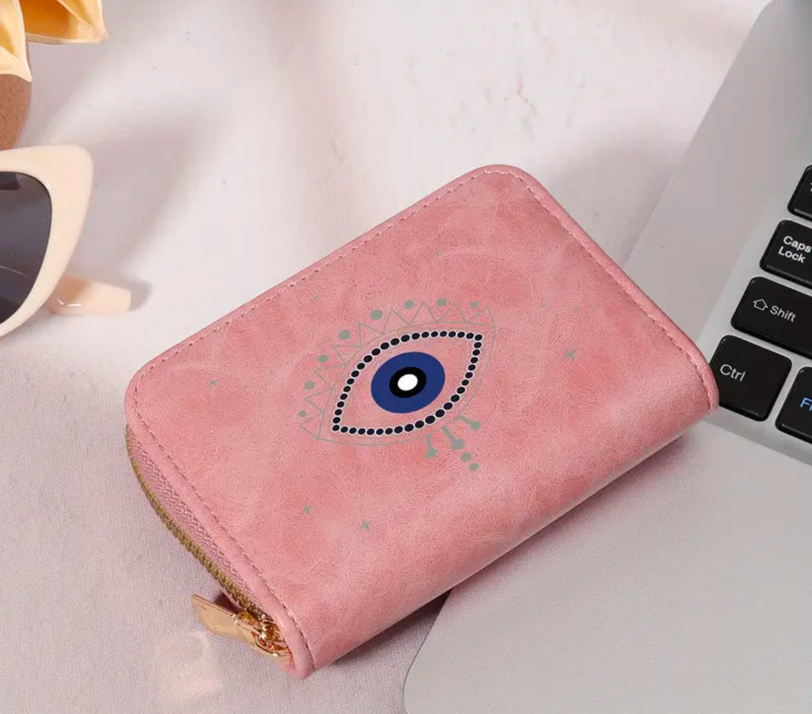 Evil eye wallet