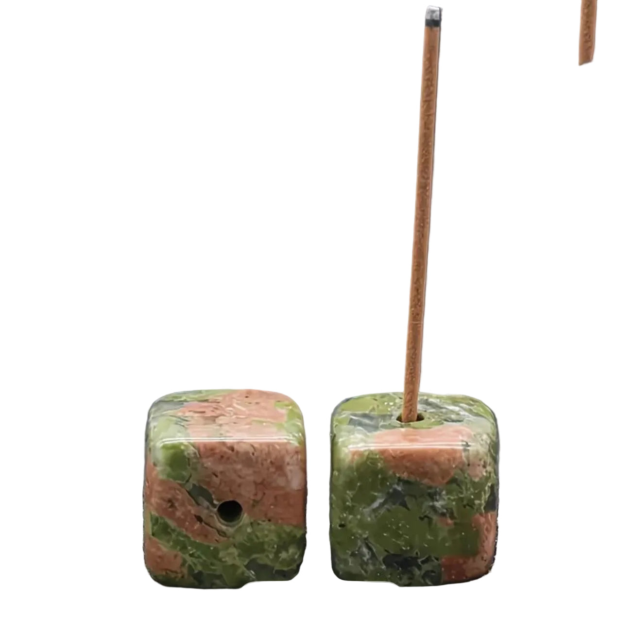 Unakite incense holder (1)