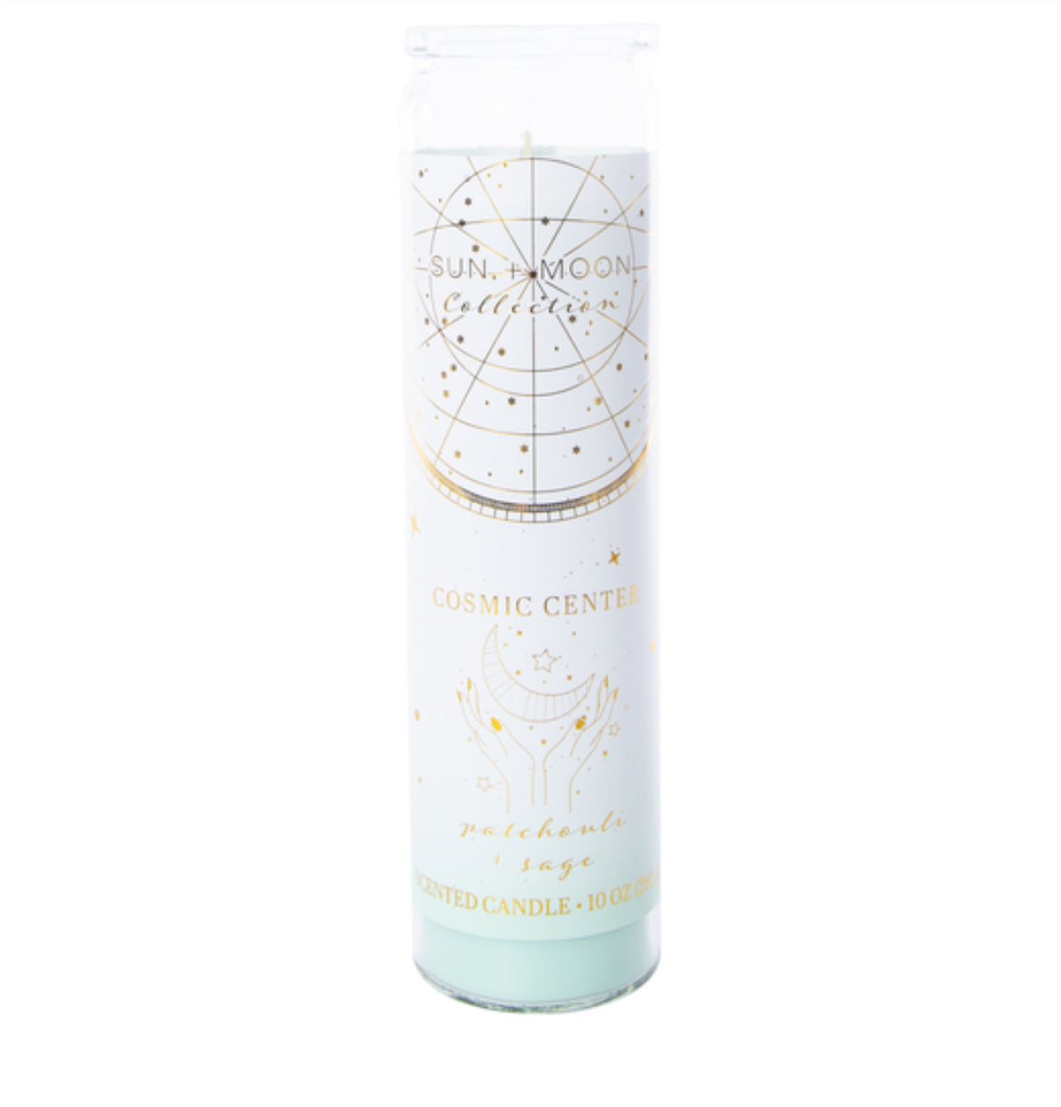 Cosmic center candle