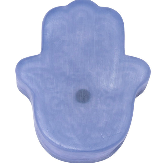 Crystal infused Hamsa soap