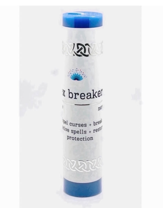Hex breaker candle
