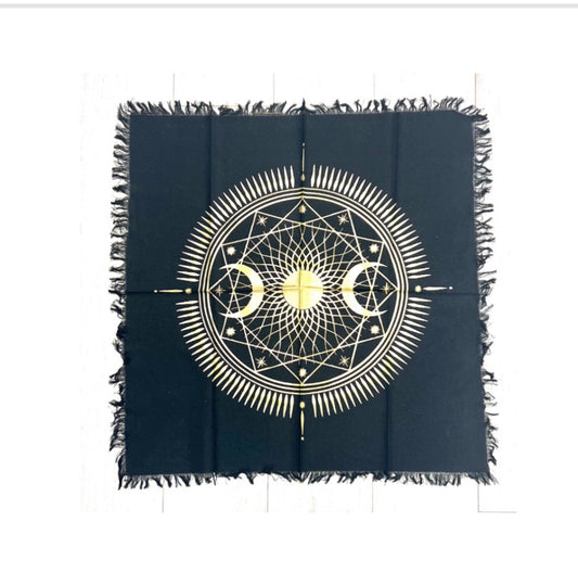 Triple Moon Altar Cloth