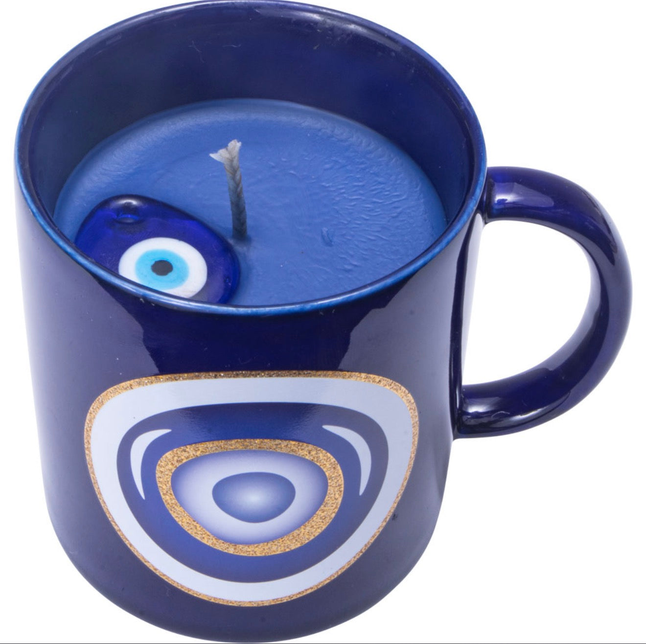 Multi Purpose 3 in 1 Ceramic Coffee Mug Candle & Incense Holder