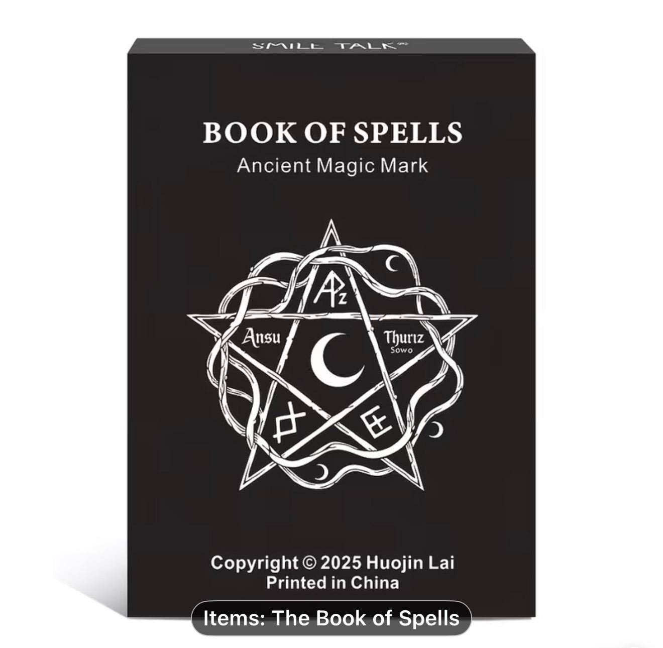 Book Of Spells Card