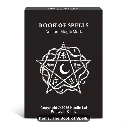 Book Of Spells Card