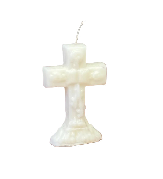 White cross candle