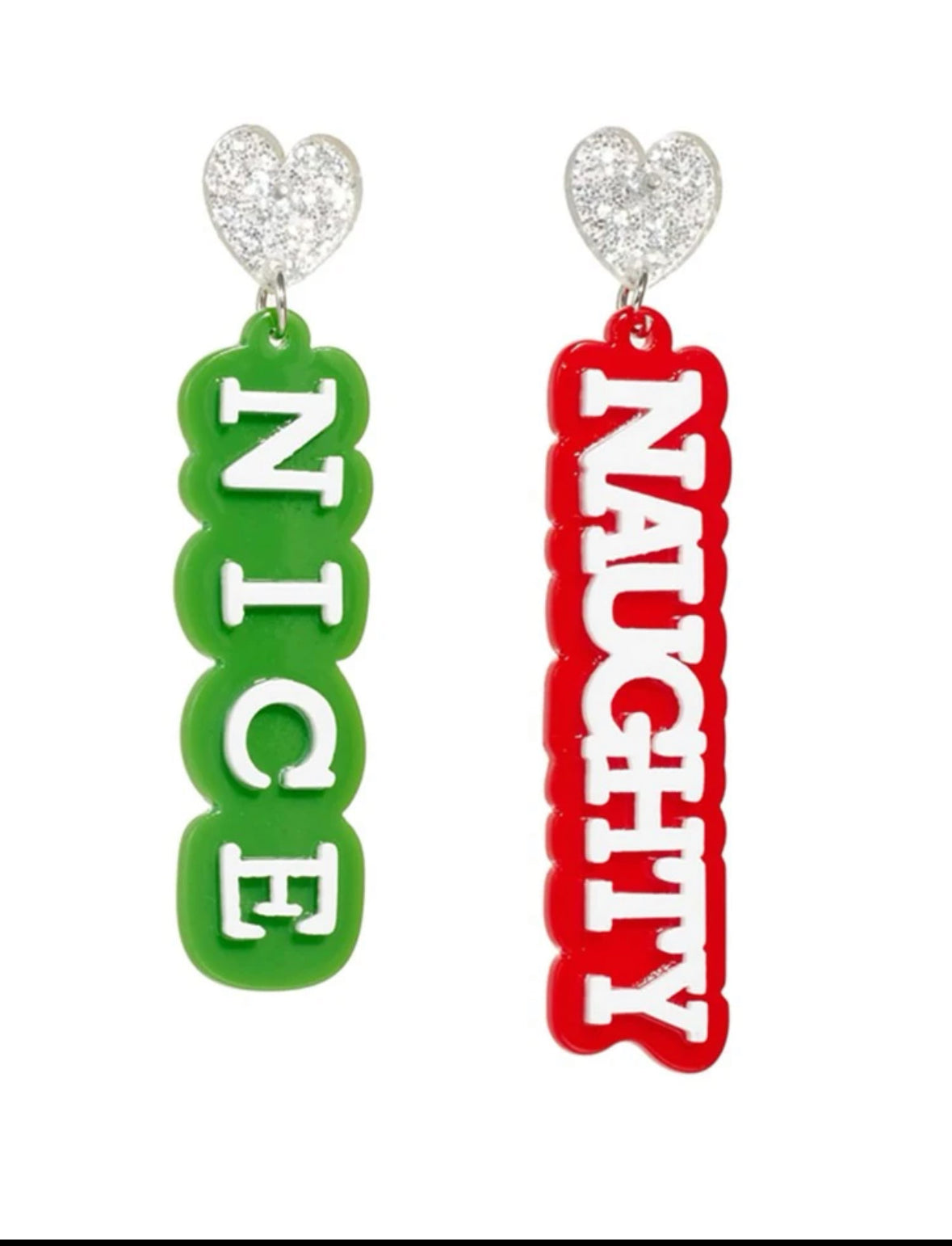 Fashion Naughty and Nice earrings