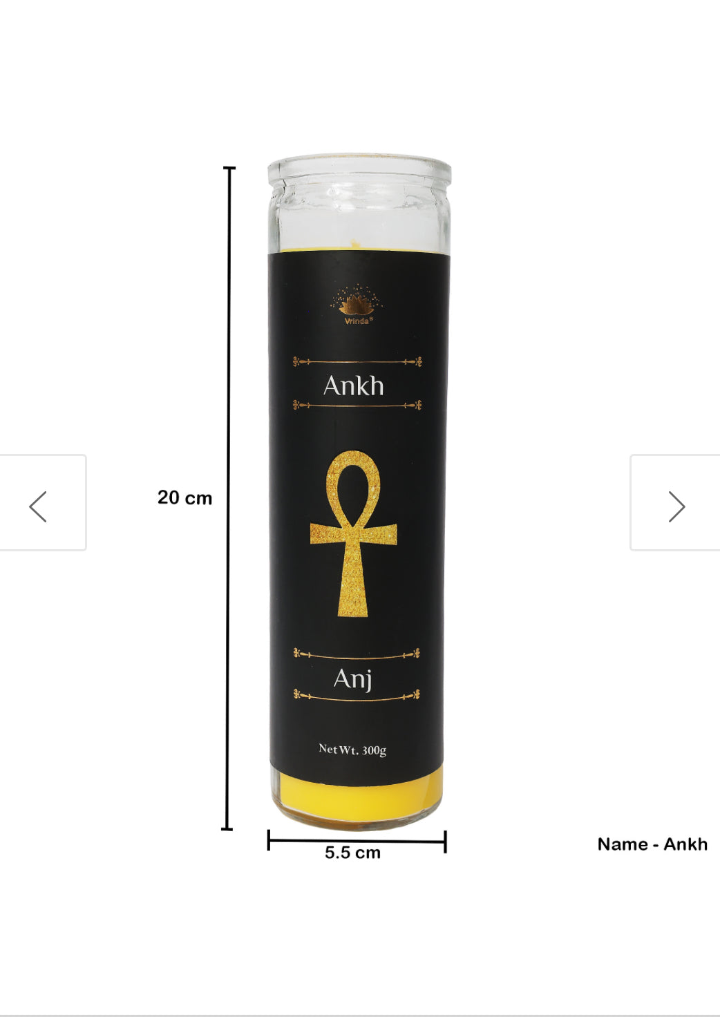 Ankh candle