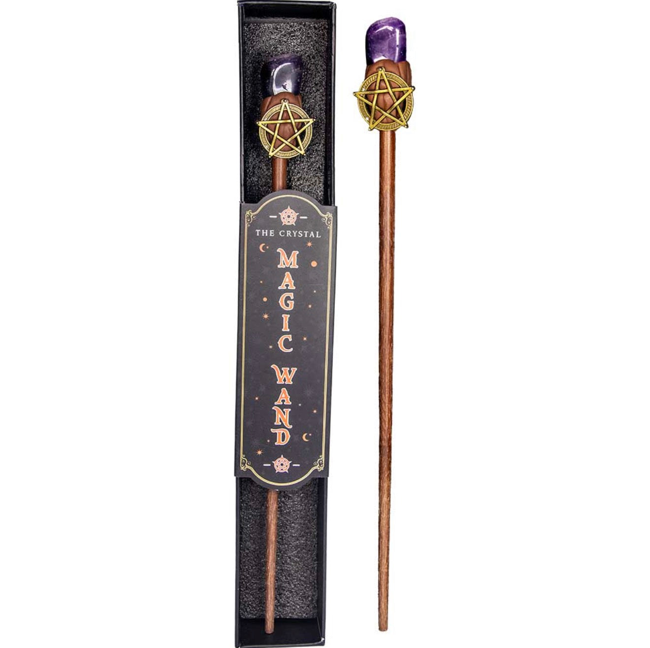 Magic amethyst wand