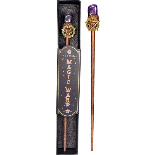 Magic amethyst wand