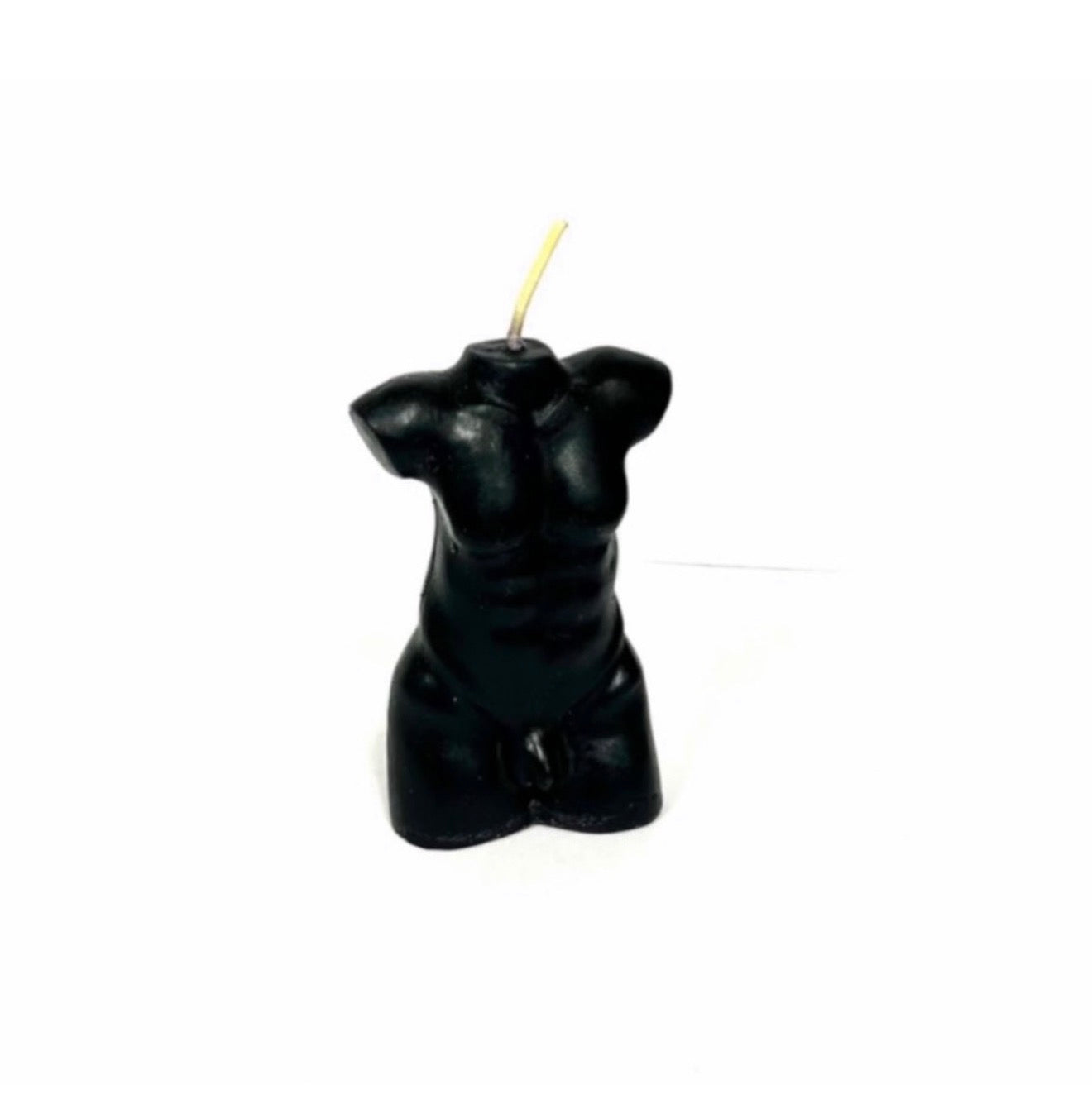 Man torso candle