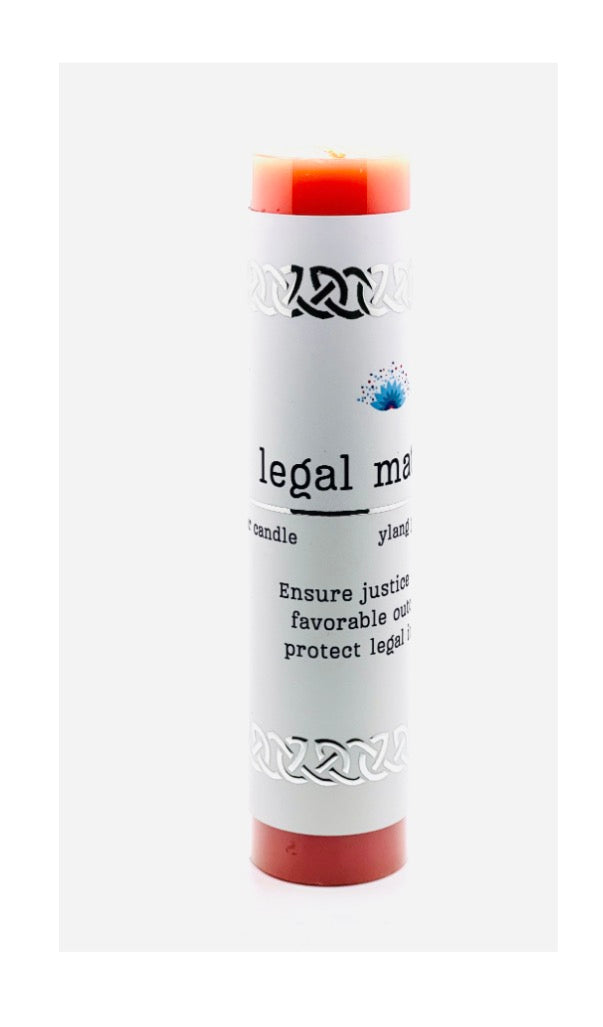 Legal Matters Candle