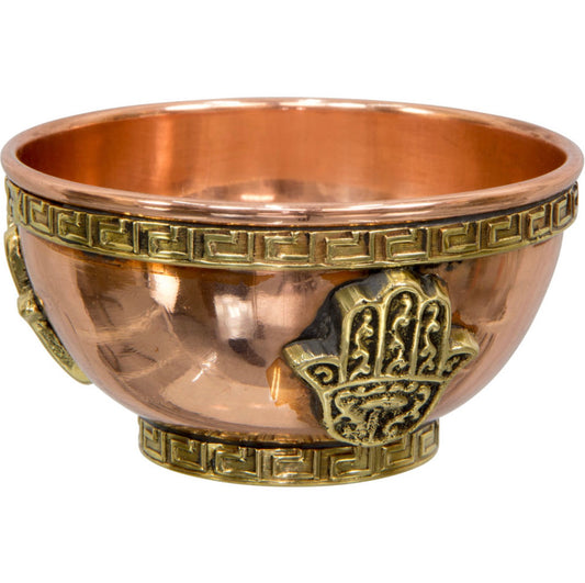 Fatima Hand copper bowl